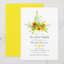 Search for sunflower bridal brunch invitations Boho