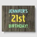 Search for 21st guest books Twenty first birthday