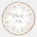 Search for burlap and lace stickers Doily
