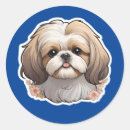 Search for shih tzu dog stickers Animal