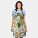 Search for flowering plants aprons Watercolor