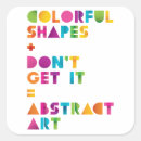Search for abstract arts stickers Funny