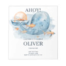 Search for whale birthday invitations Ahoy