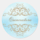 Search for blue ornament stickers Vintage