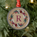 Search for pine christmas tree decorations Monogrammed
