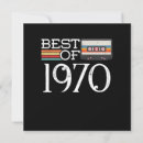 Search for 1970 birthday invitations Classic
