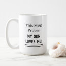 Search for love my son mugs Father