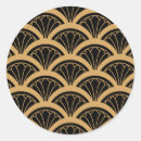 Search for art deco fan pattern stickers Gold