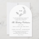 Search for monogram floral invitations Formal traditional