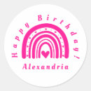 Search for bright happy birthday stickers Typography