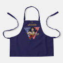 Search for wonder woman aprons Emblem