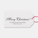 Search for black and white christmas gift tags Minimalist