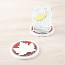 Search for maple leaf coasters Canadian