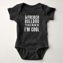 Search for french bulldog baby clothes Funny