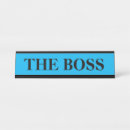 Search for manager name plates Boss