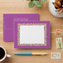 Search for leopard print envelopes Purple
