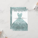 Search for turquoise quinceanera invitations Teal
