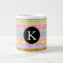 Search for striped monogram mugs Purple