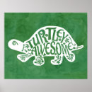 Search for funny turtles posters Green