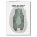 Search for sorry card postcards Watercolor