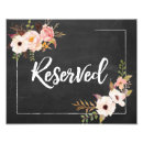 Search for reserved posters Chalkboard