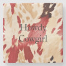Search for cowhide coasters Cowboy