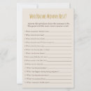 Search for mommy trivia baby shower games Who knows mommy best