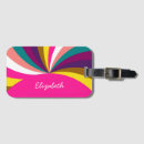 Search for funky luggage tags Geometric