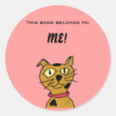 Search for cat reading bookplates Library
