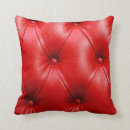 Search for red leather cushions Retro