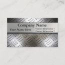 Search for diamond plate business cards Professional