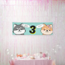 Search for cartoon party birthday banners Cute
