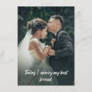 Search for marrying my best friend invitations Bride