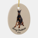 Search for doberman christmas tree decorations Pet