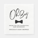 Search for bow tie napkins Little man baby shower