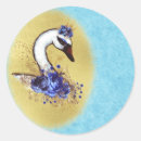 Search for white swan stickers Blue