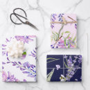 Search for floral watercolor wrapping paper Lavender