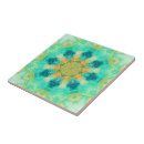 Search for kaleidoscope tiles Turquoise