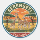 Search for serengeti stickers Safari
