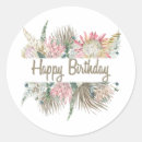 Search for exotic flower stickers Pink