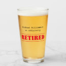 Search for retirement beer glasses Humour