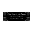 Search for teal and grey return address labels Elegant