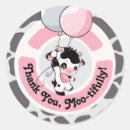 Search for pink cow stickers Cute