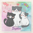 Search for cat lover coasters Meow