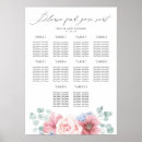 Search for floral wedding seating charts Boho