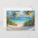 Search for palm tree thank you cards Green