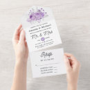 Search for lilac grey wedding invitations Purple