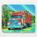 Search for logging mousepads Truck driving