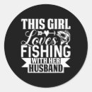 Search for love fishing stickers Vintage