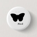 Search for butterfly on black badges Butterflies